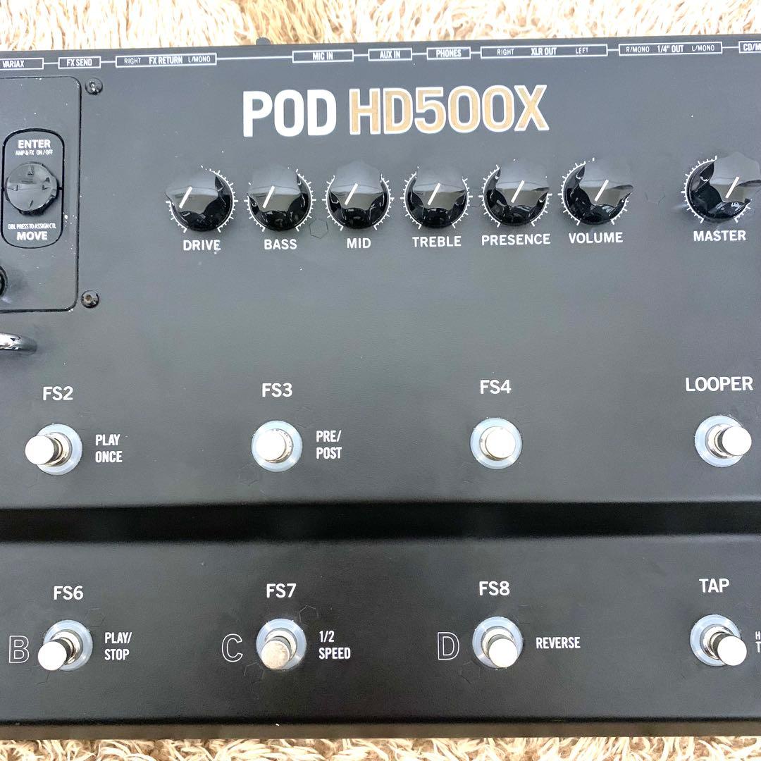 LINE6 POD HD500X②動作確認済 社外適合ACアダプター付属