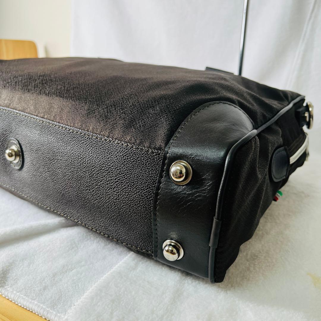 オロビアンコ 2way トートバッグ ショルダーバッグ 茶色 本革 タグ付き