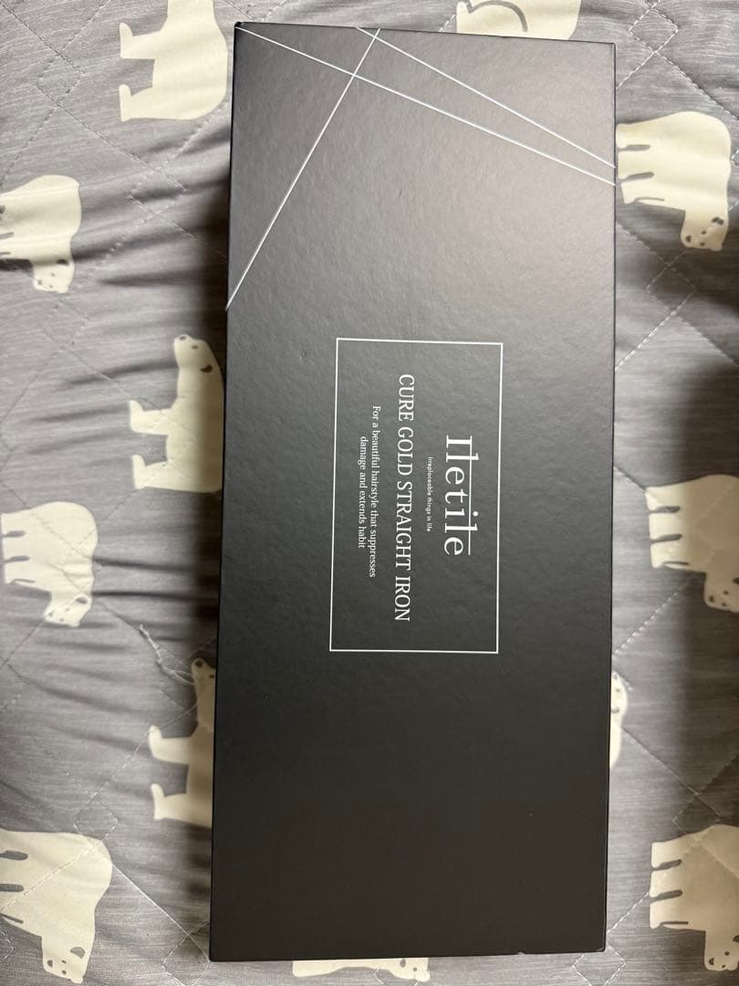 Iletile（アイルティル）キュアゴールドストレートアイロン