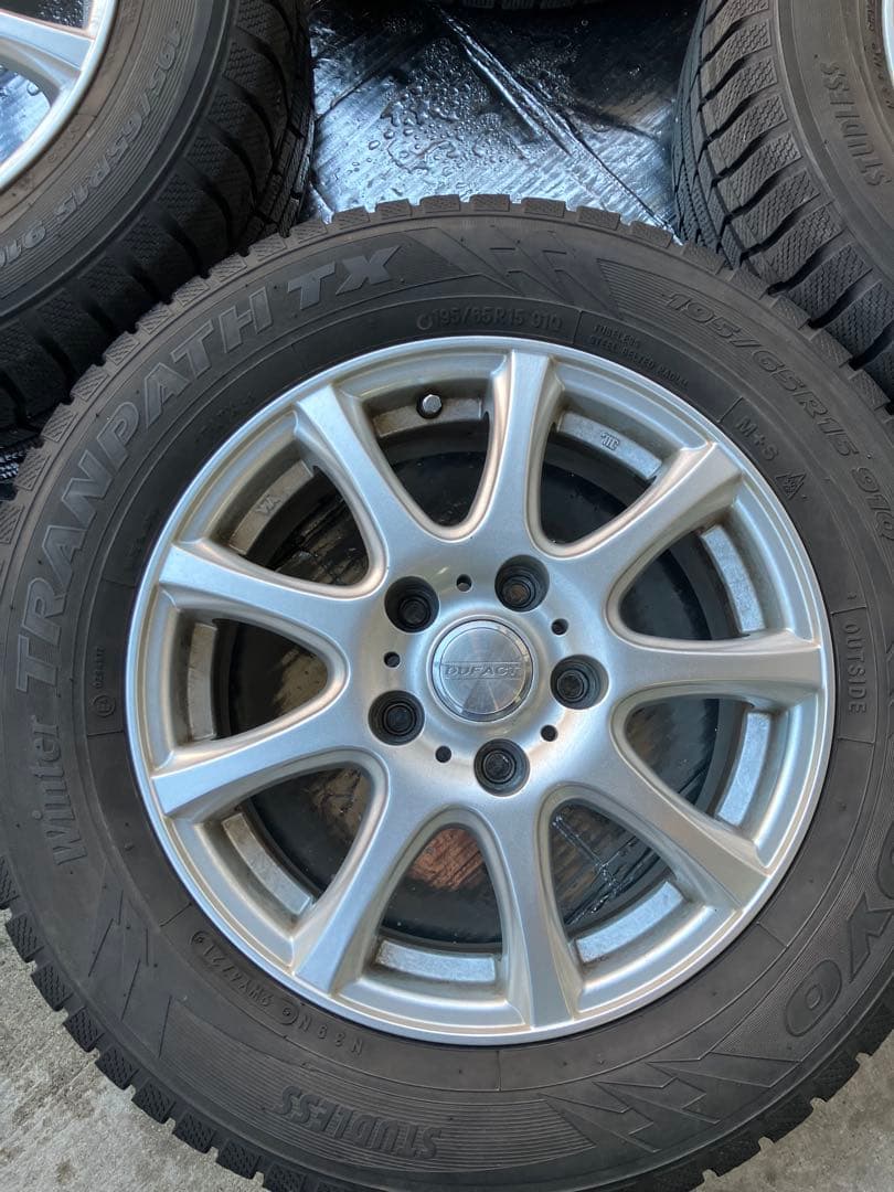 ロ*ー様 15インチ タイヤ（スタッドレスタイヤ）・ホイールセット 4本