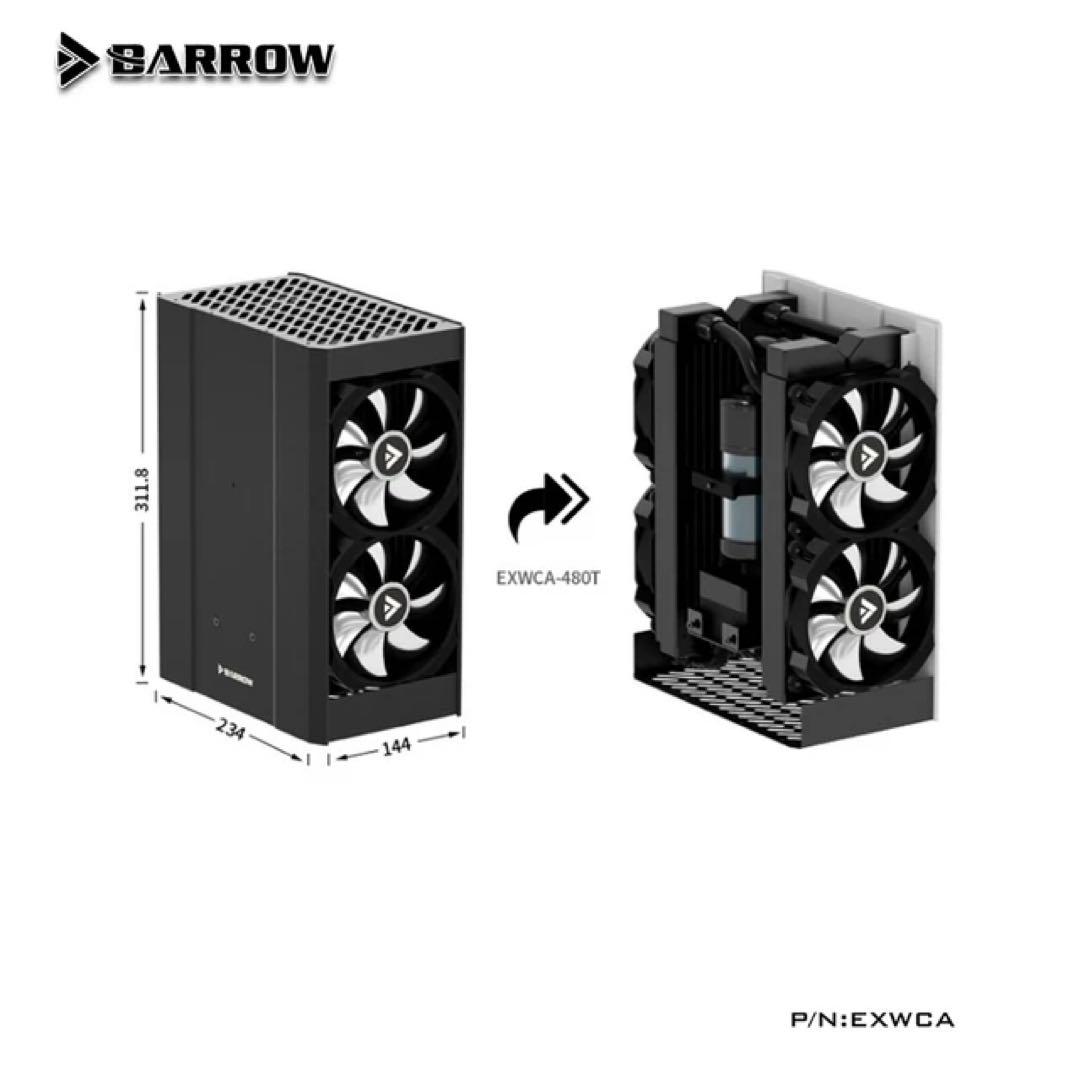 Barrow 外付け水冷システム