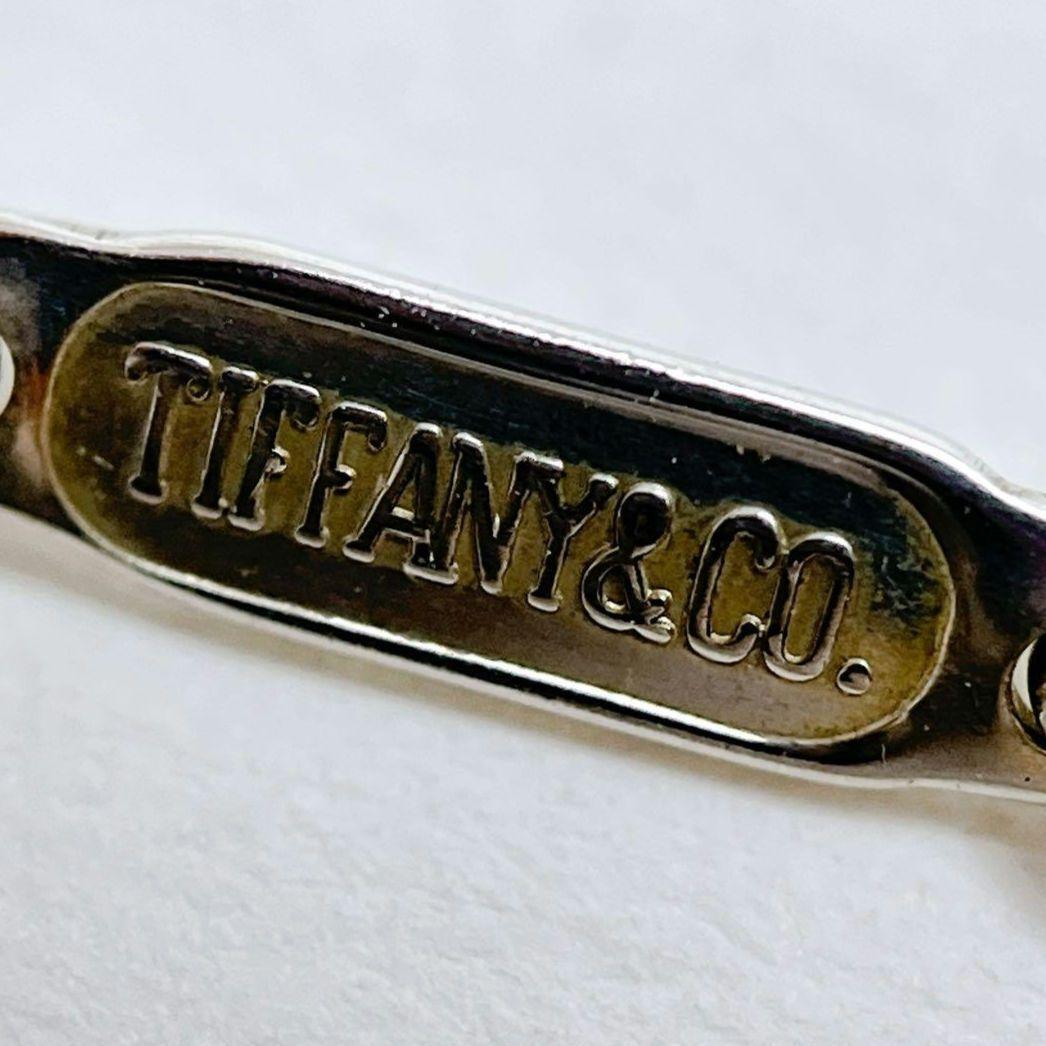 ティファニー　シグネチャー　クロス　コンビ　ネックレス　925 750