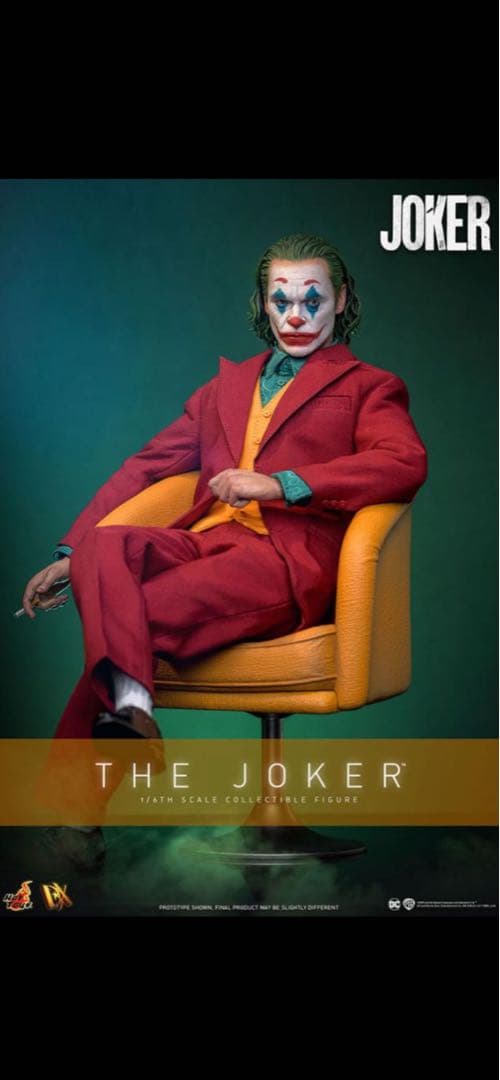 ホットトイズ　ジョーカー ムービー・マスターピースDX 1/6スケールフィギュア