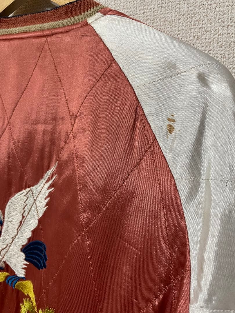 別珍/スーベニアジャケット　ウェアハウス　シミ/ジッパー破損　サイズ38