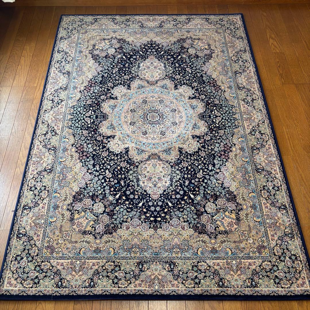 エジプト　ラグ 絨毯 カーペット　133×190