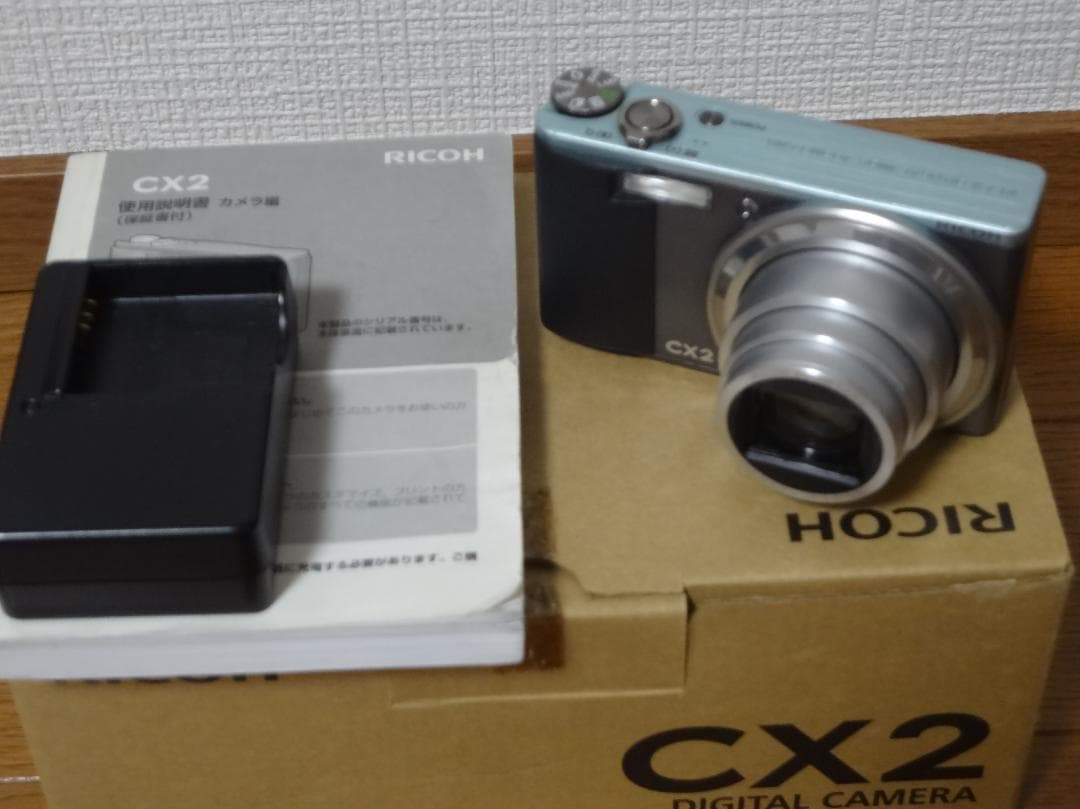リコーRICOH CX2 デジタルカメラ本体★付属品有コンデジコンパクトデジカメ