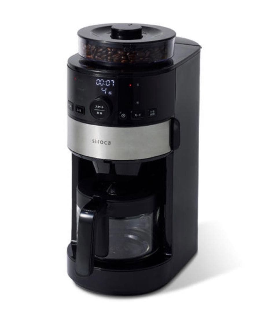 ✨️シロカ　コーン式全自動コーヒーメーカー　SC-C112✨️