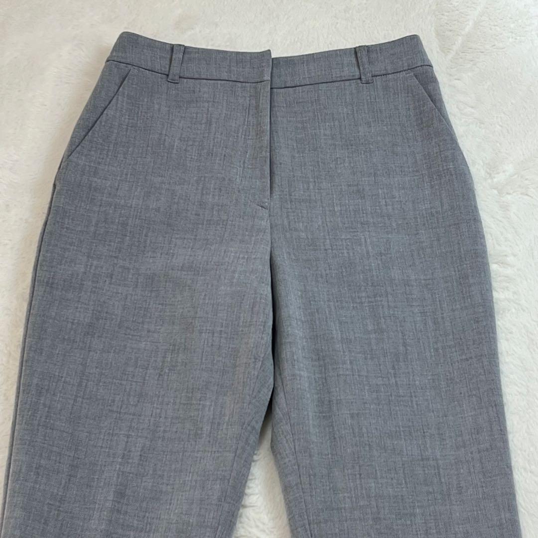 ナチュラルビューティーベーシック　セットアップ　ノーカラー　パンツ　スーツ