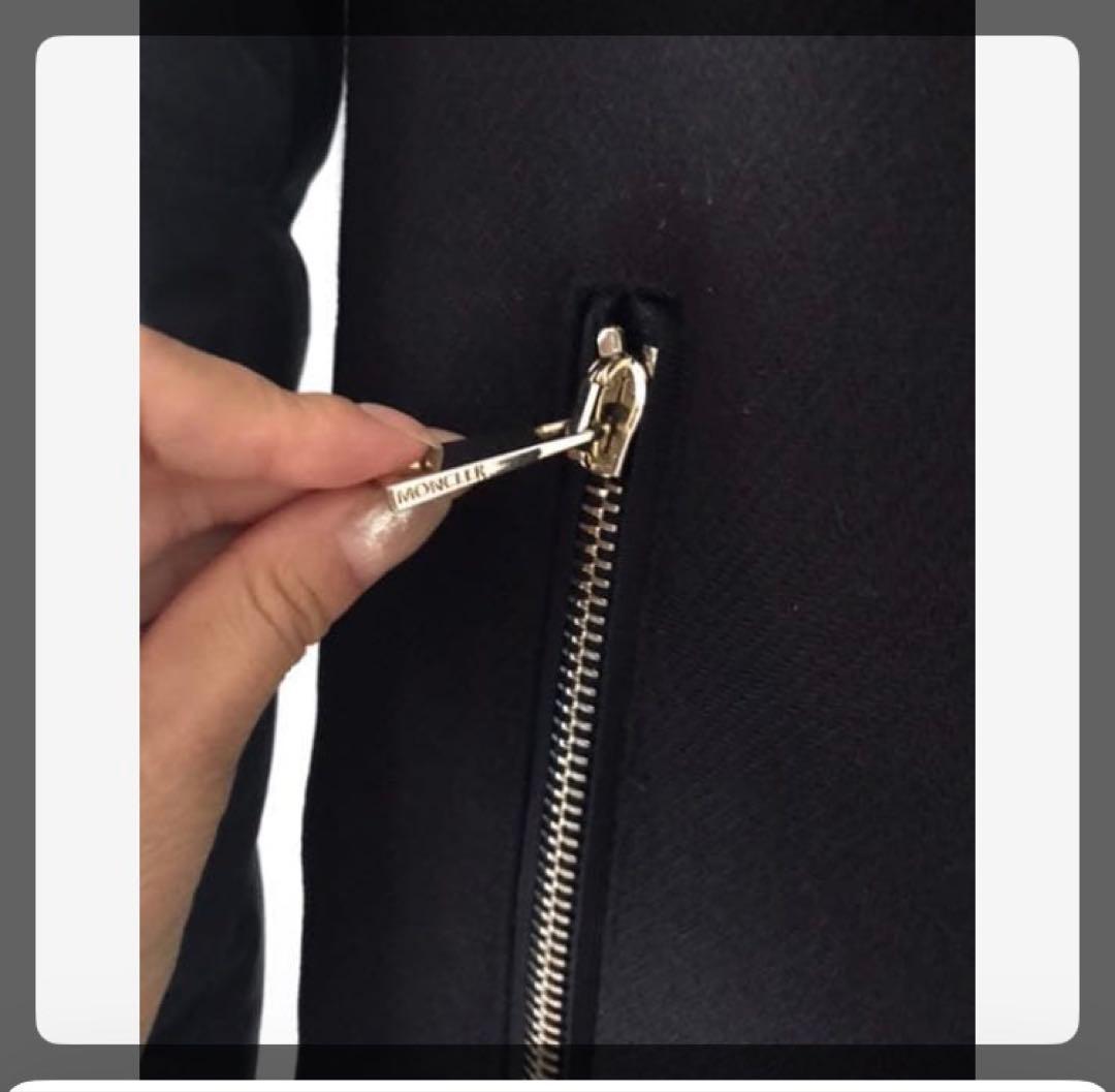 モンクレール　ウールとの組み合わせが素敵なダウンコート