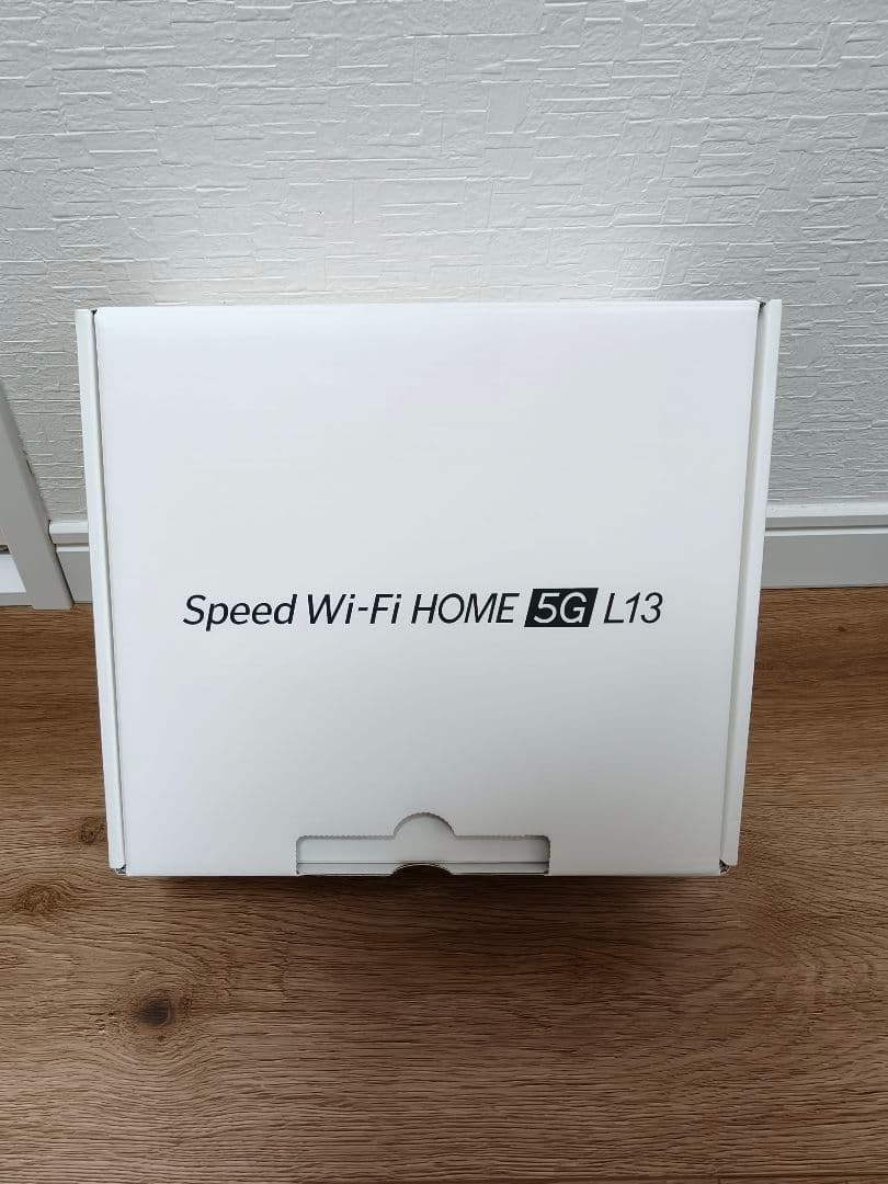 新品未使用　Speed Wi-Fi  5G L13 本体