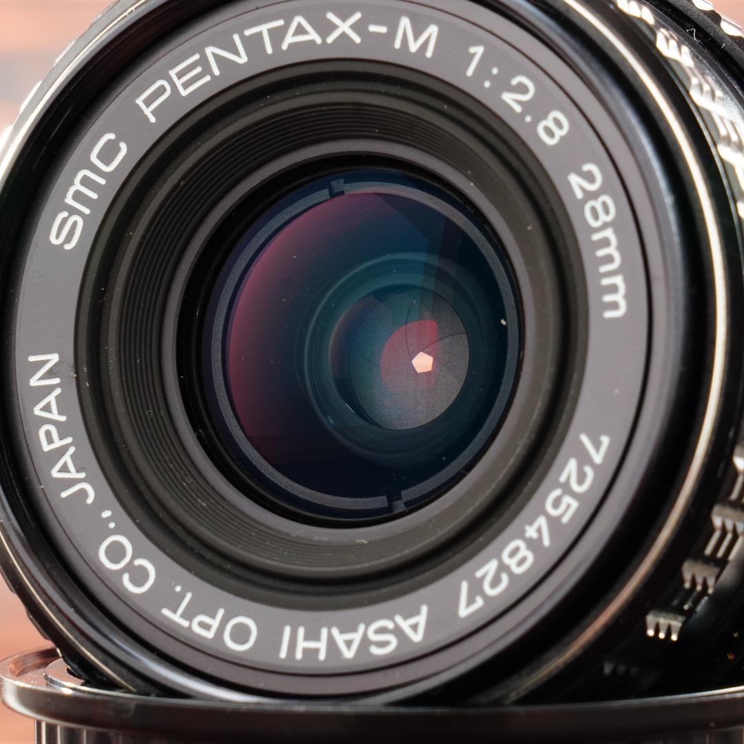 【整備＆テスト済】SMC PENTAX-M 28mm F2.8 単焦点 827