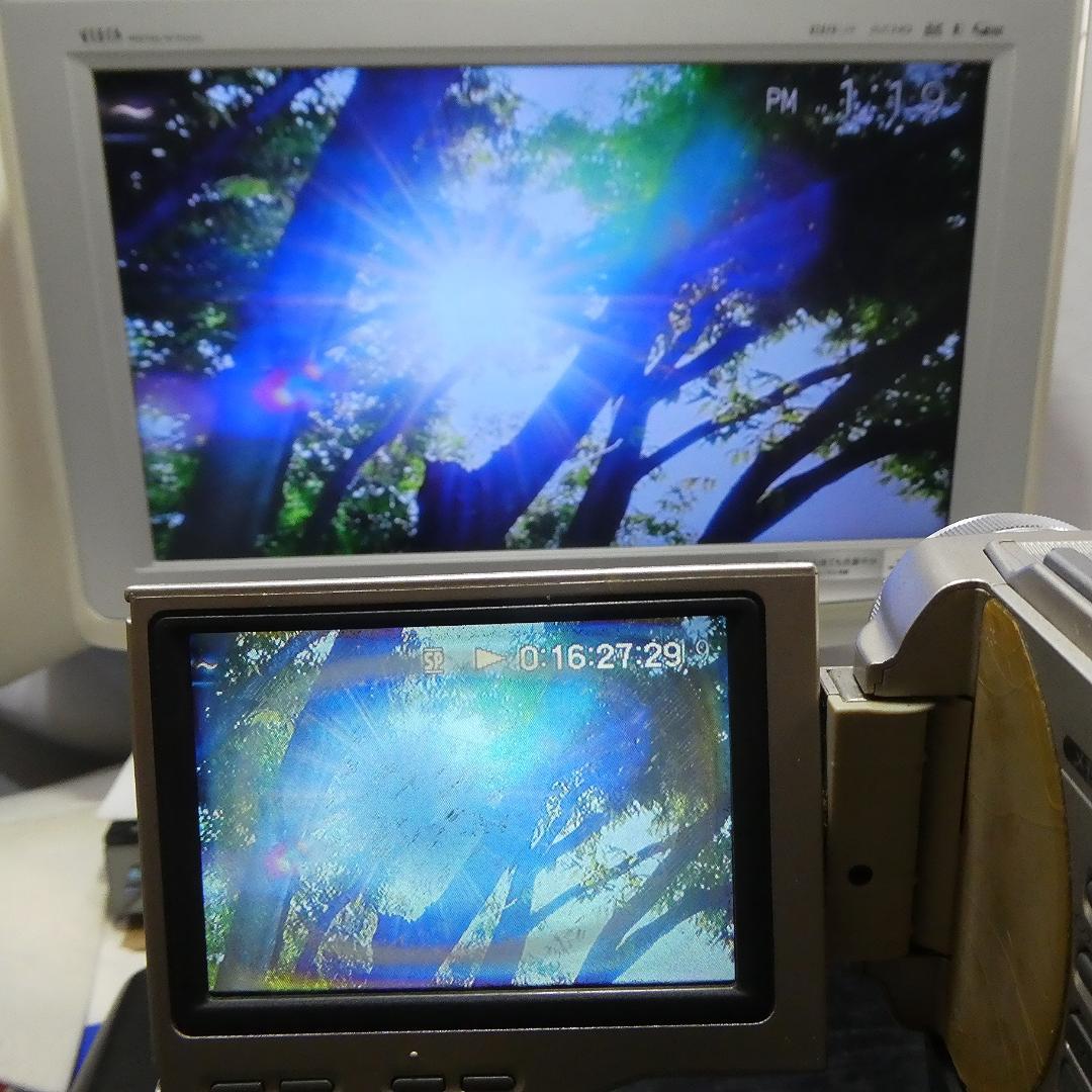 動作品 ソニー DCR-TRV10 MiniDVビデオカメラ　DVD化に最適