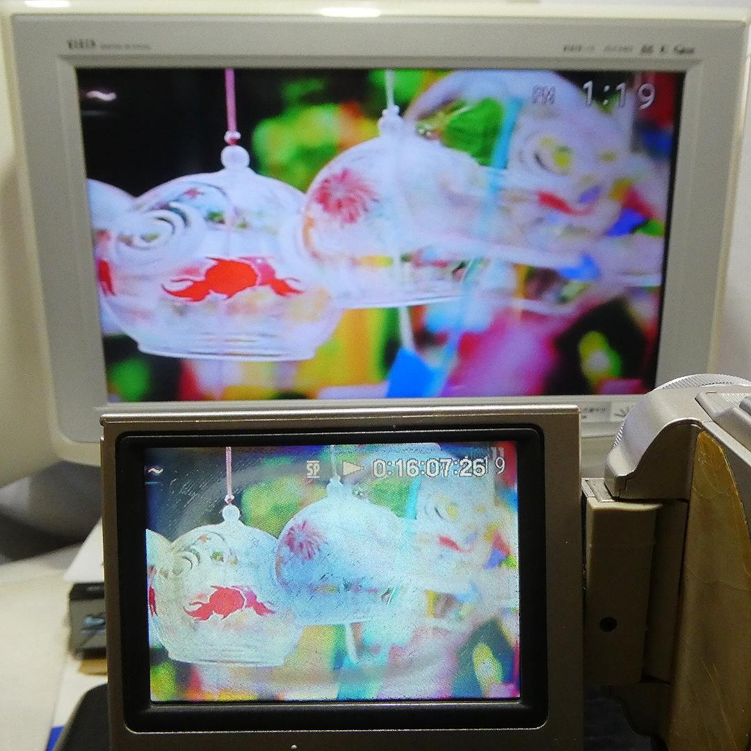 動作品 ソニー DCR-TRV10 MiniDVビデオカメラ　DVD化に最適