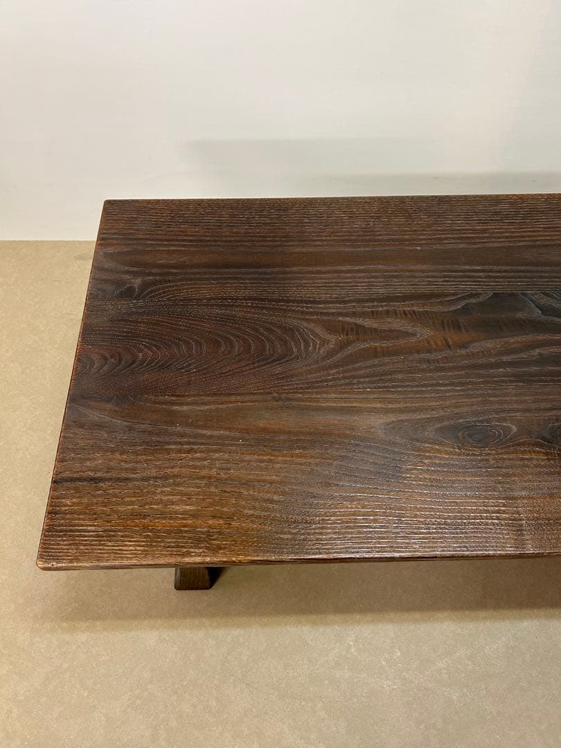 無垢材　ちゃぶ台　折り畳みテーブル　ローテーブル