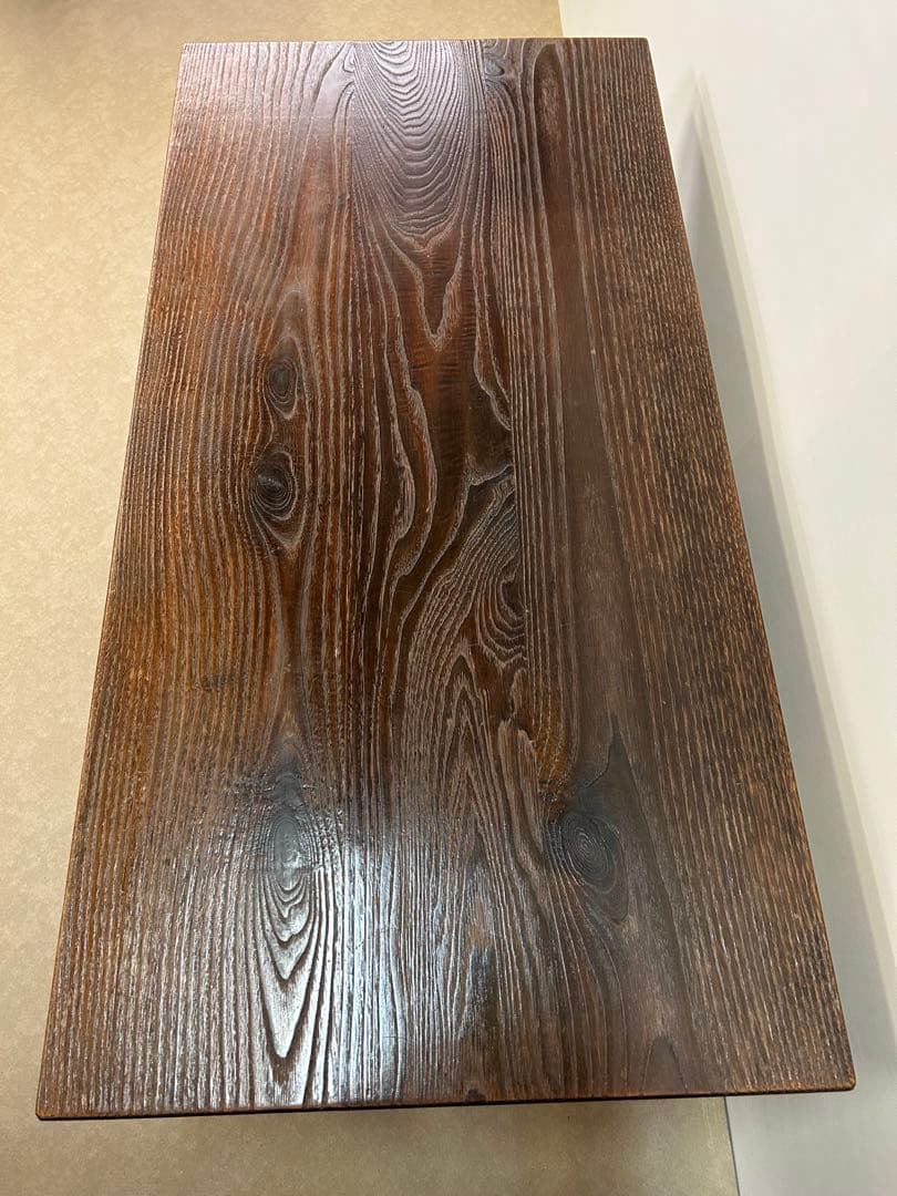 無垢材　ちゃぶ台　折り畳みテーブル　ローテーブル