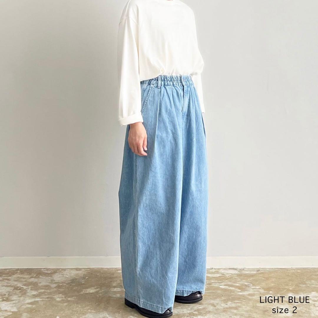 パンツ HARVESTY DENIM CIRCUS BAGGY PANTS 1