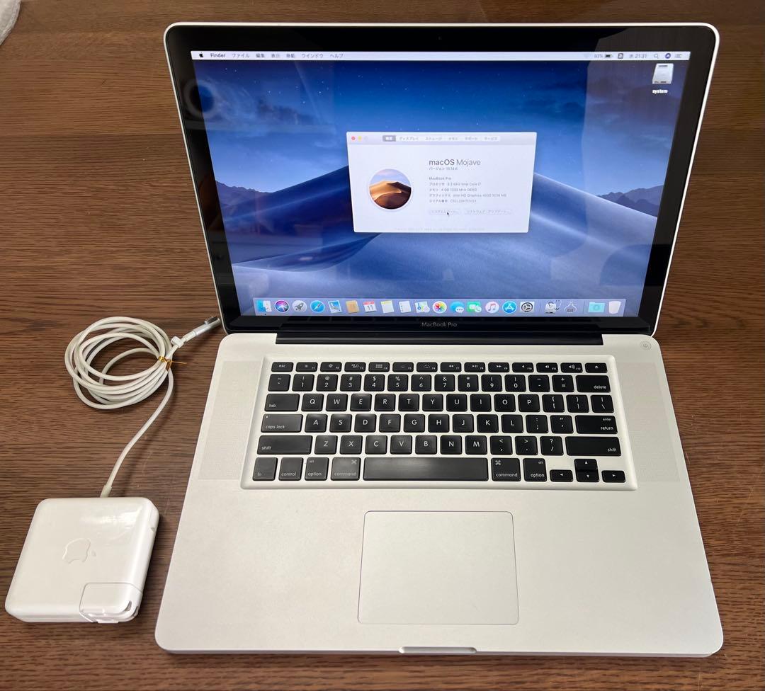 MacBook Pro 15 Mid2012 USキーボード ジャンク扱いで