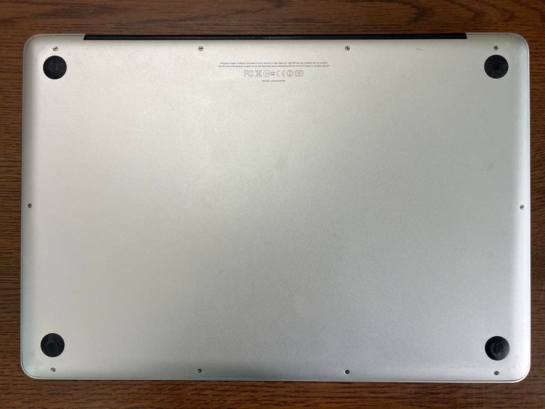 MacBook Pro 15 Mid2012 USキーボード ジャンク扱いで