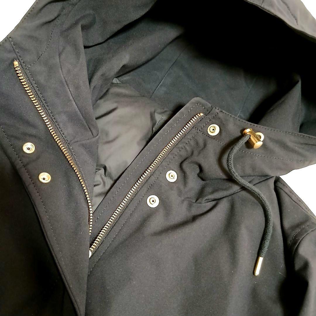 【23区】23AW　ミリタリーダウンコート　ブラック　小さいサイズ34