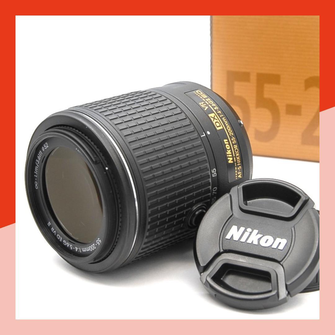 Nikon 55-200mm G Ⅱ VR 望遠ズーム 手ぶれ補正 動作良好