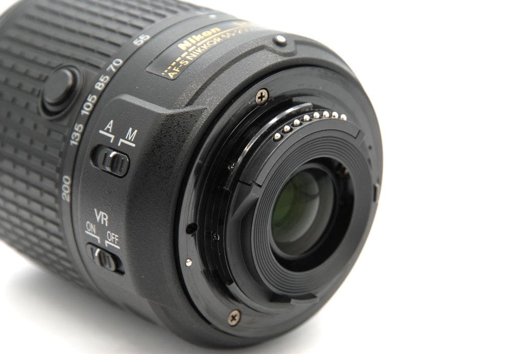 Nikon 55-200mm G Ⅱ VR 望遠ズーム 手ぶれ補正 動作良好