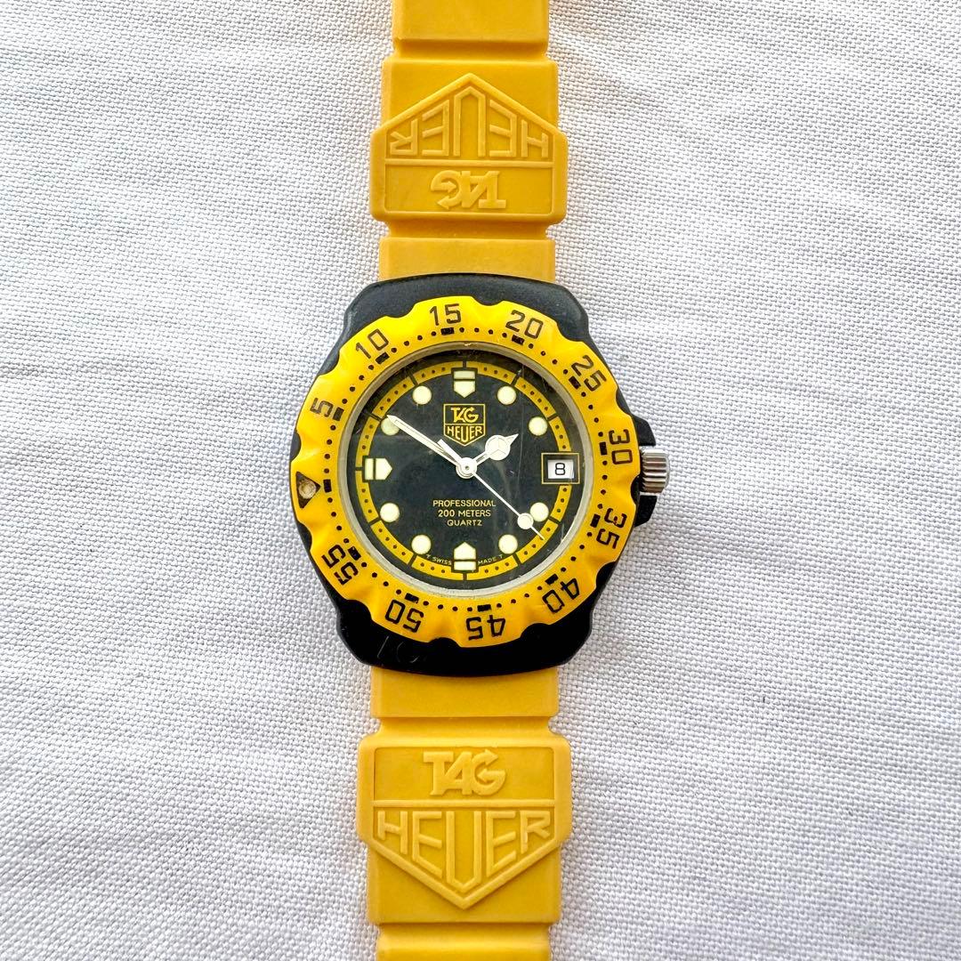 TAG HEUERタグホイヤー　フォーミュラ1ブラック文字盤380 513/1