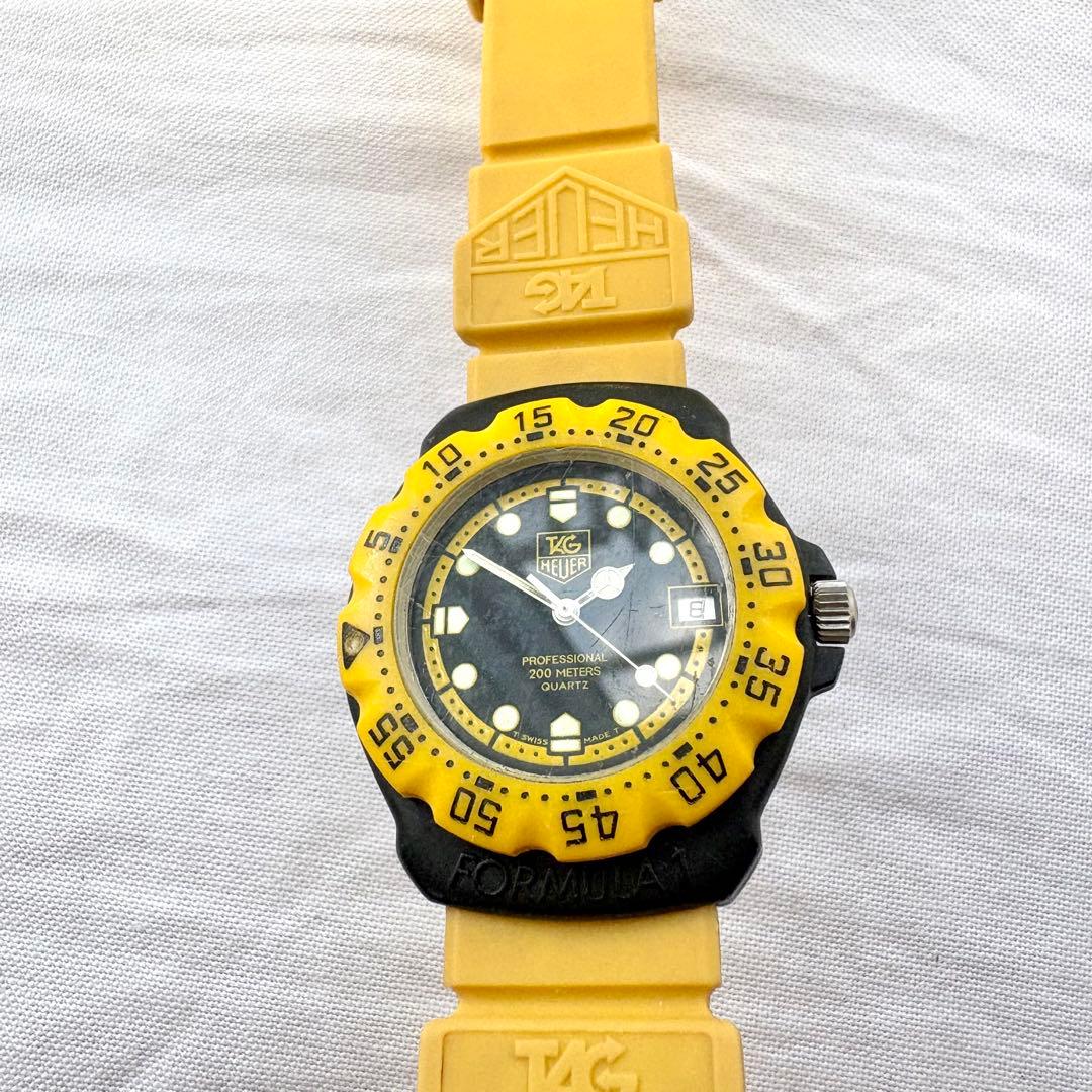 TAG HEUERタグホイヤー　フォーミュラ1ブラック文字盤380 513/1