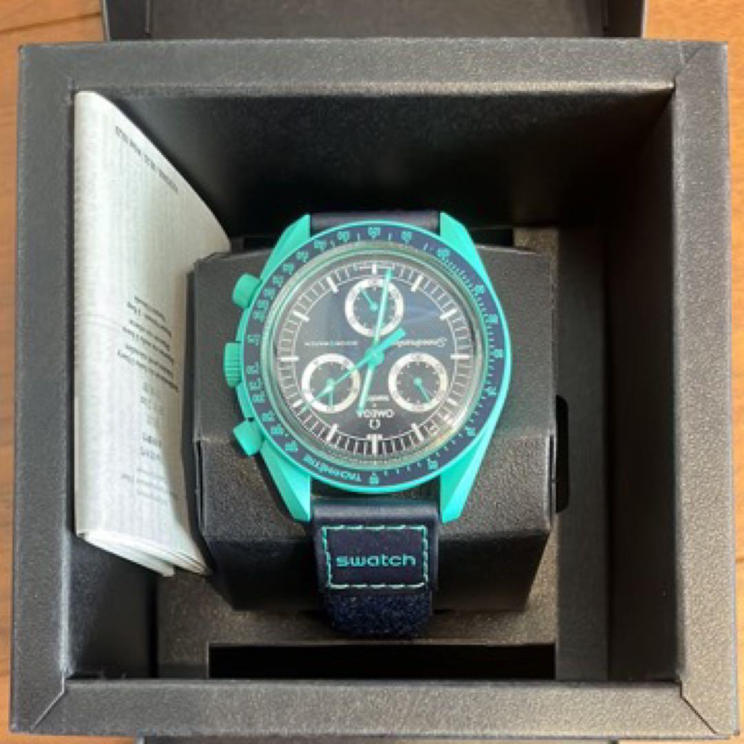 時計 OMEGA x Swatch Bioceramic Moonswatch