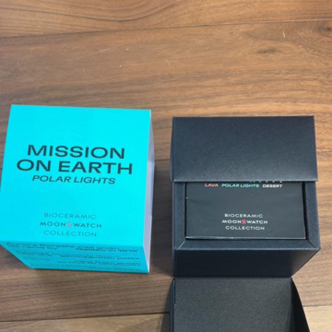 時計 OMEGA x Swatch Bioceramic Moonswatch