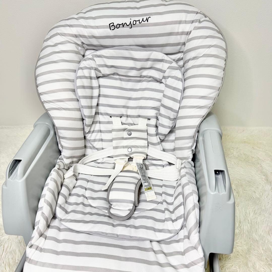 美品 Aprica ユラリズム ハイローチェア バースデイ限定モデル 手動