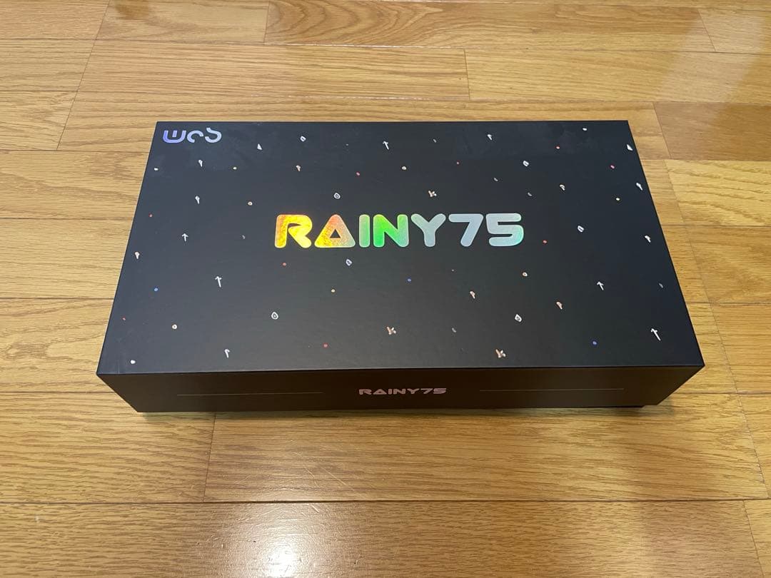 英語配列　Wobkey Rainy75proメカニカルキーボード