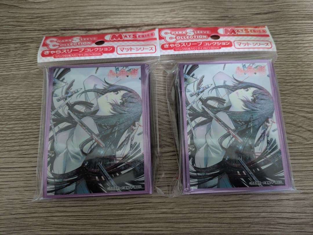 戦場ヶ原ひたぎ スリーブ2つセット