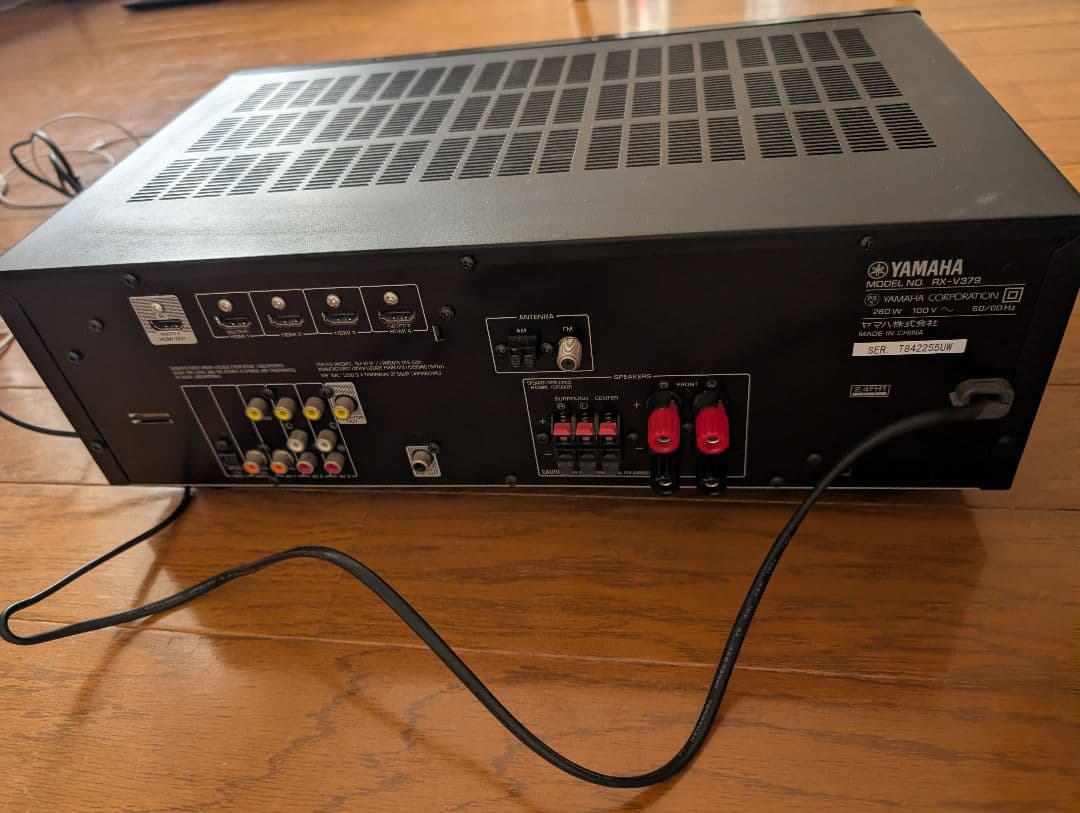 YAMAHA RX-V379 AVアンプ 5.1 channel