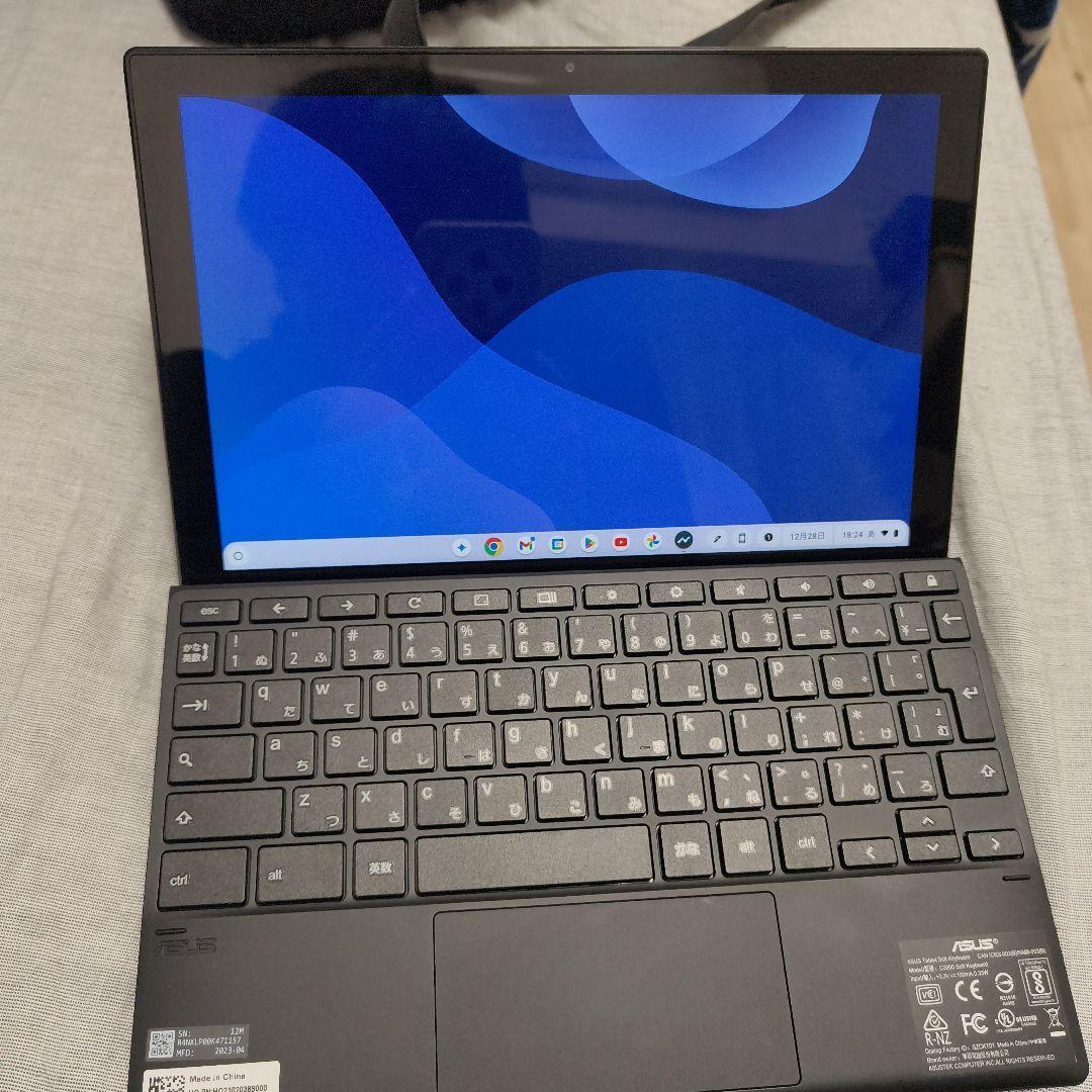 Chromebook本体 ASUS Chromebook Detachable CM3 4GB/128GB