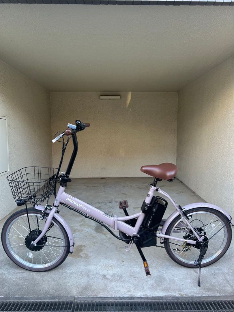 ケ*ン様 電動アシスト自転車 シティタイプ ピンク