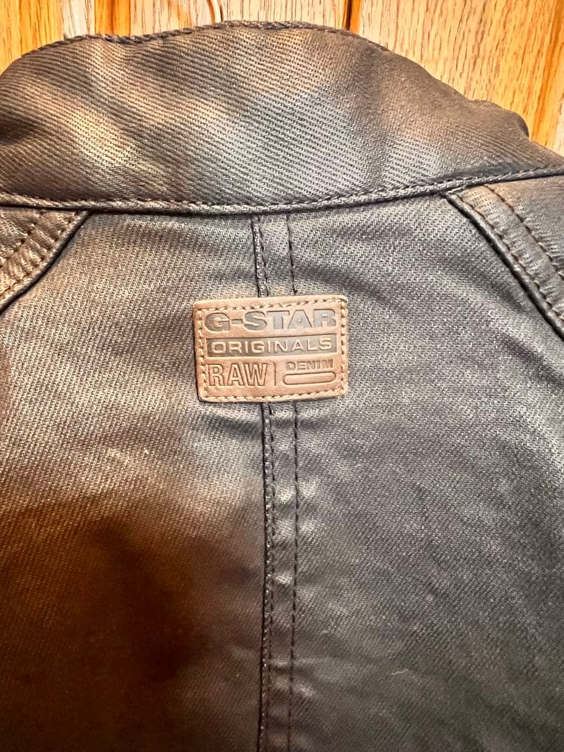 G-STAR RAW バイカーデニムジャケット　XXS