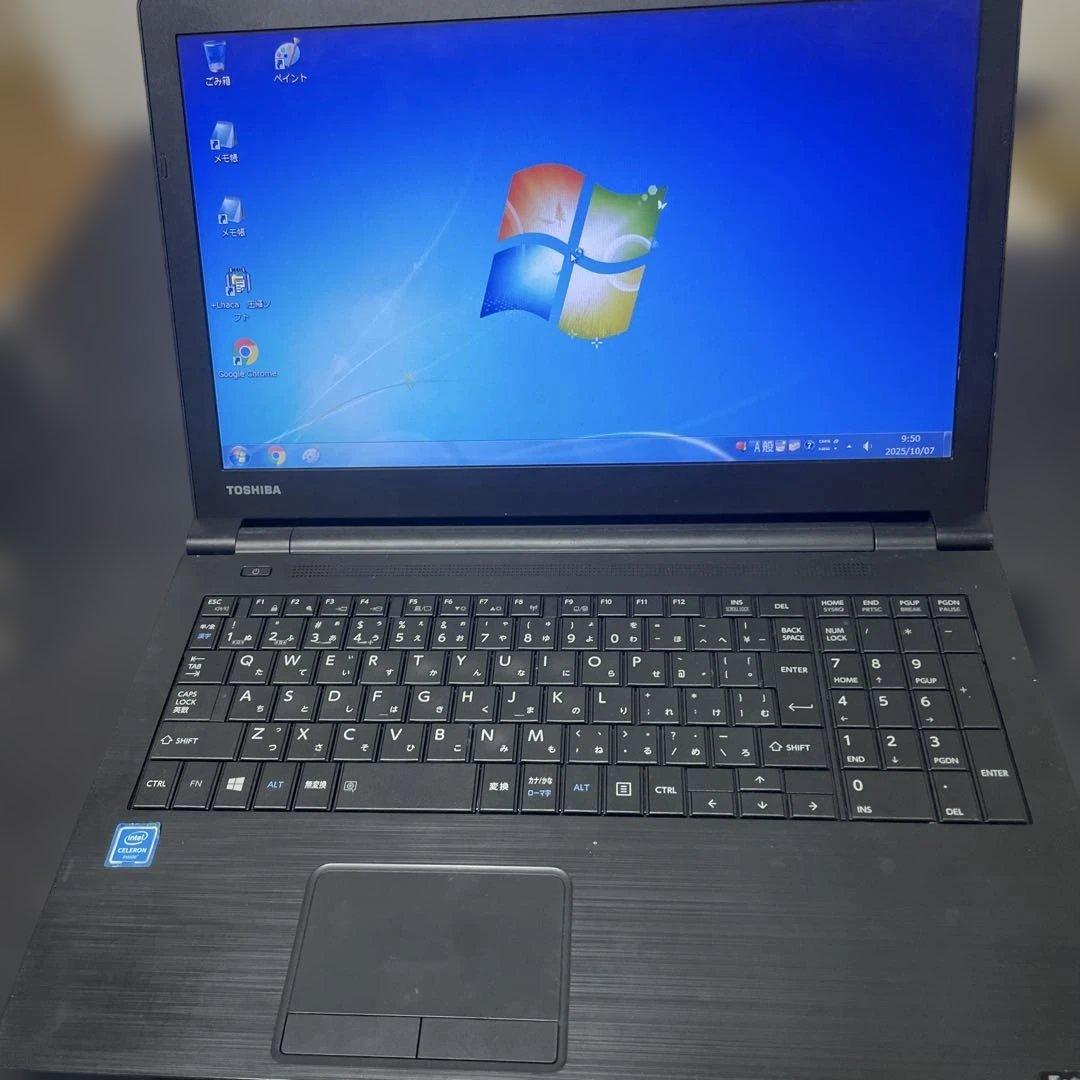 中古品◇Toshiba ノートPC Windows 7 本体◇15ー443
