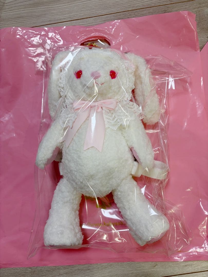 うさくみゃリュックミニ　ホワイト