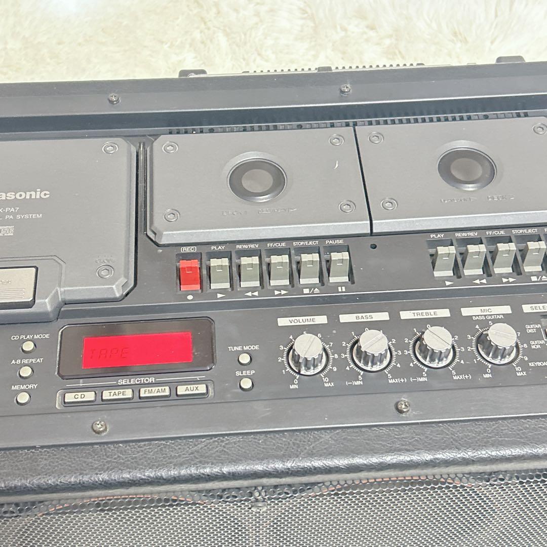 美品　PANASONIC パナソニック RX-PA7 CDラジカセ　希少