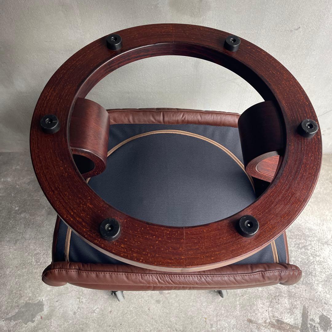 極美品　EKORNES エコーネスロイヤル オットマン