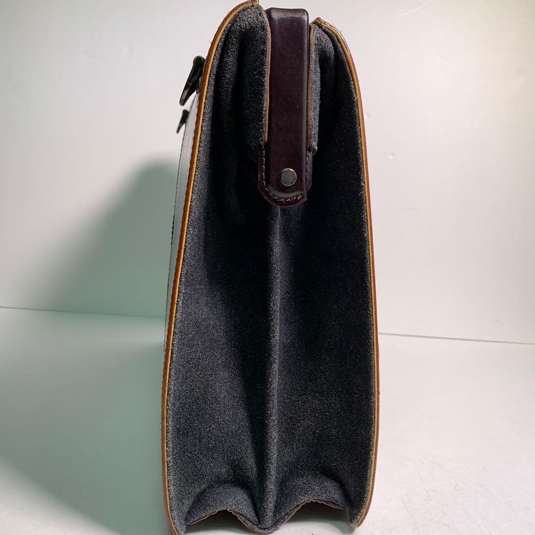 DRAWER ダレスバッグ FIVE WOODS 鍵付き レザー 林五 本革