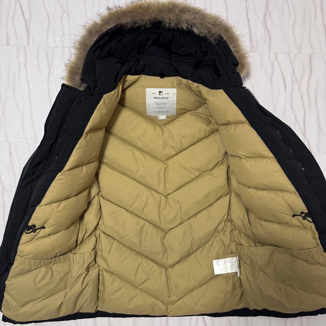 別注✨ウールリッチxトゥモローランド アークティックパーカー 2wayダウン 黒