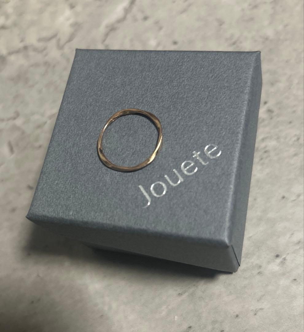 Jouete K10YG ツイスト ピンキーリング