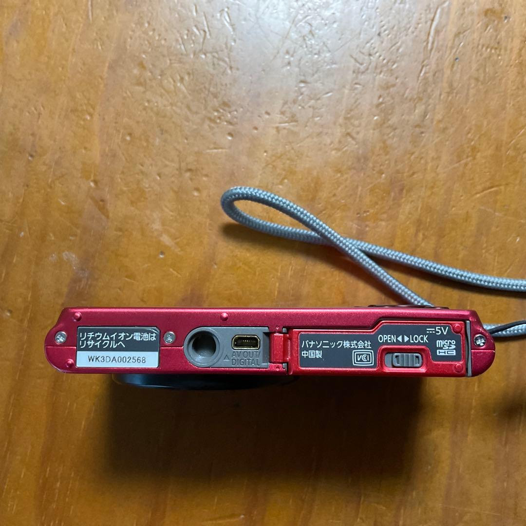 Panasonic DMC-XS1 レッド 本体と付属品