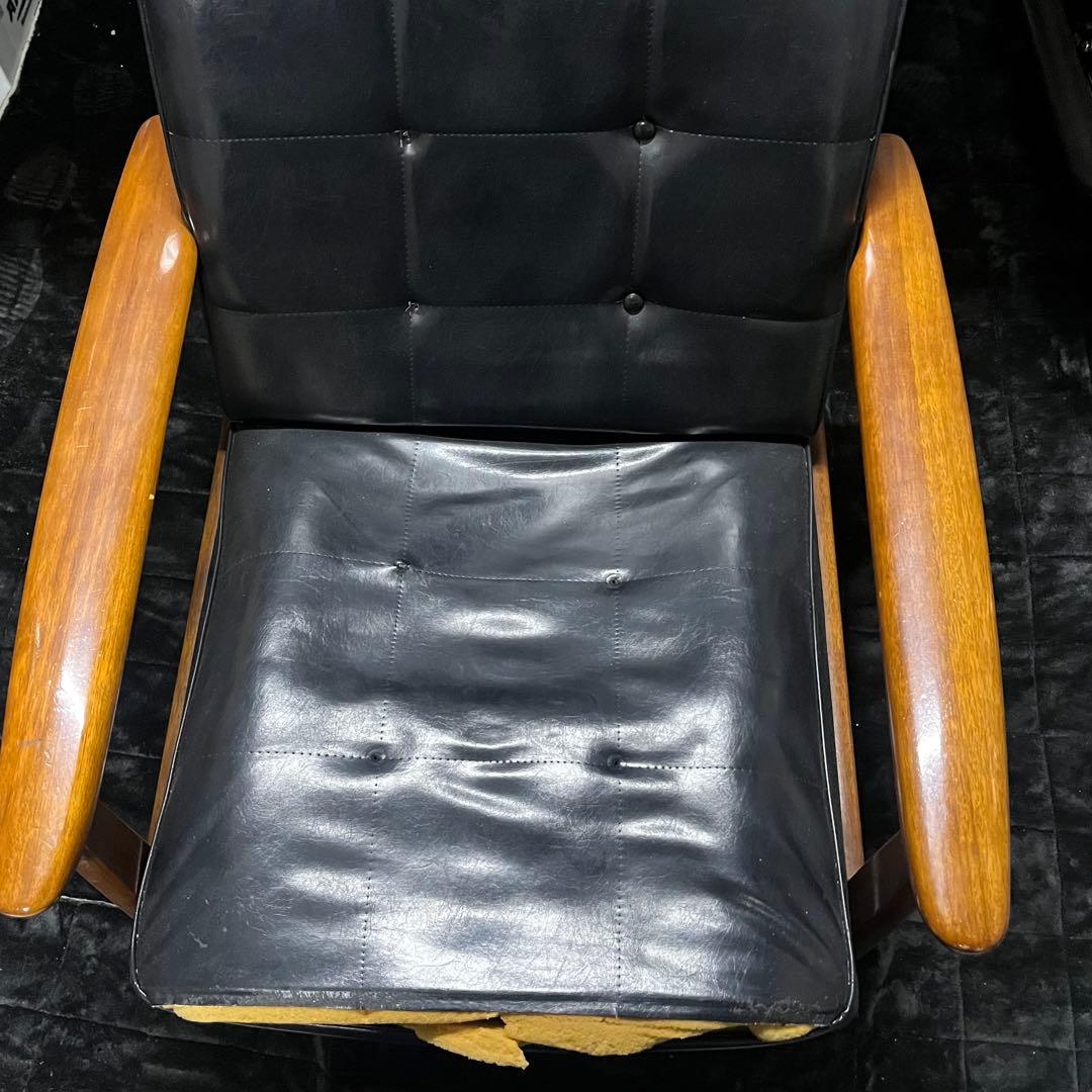 カリモク60 アームチェア ブラック