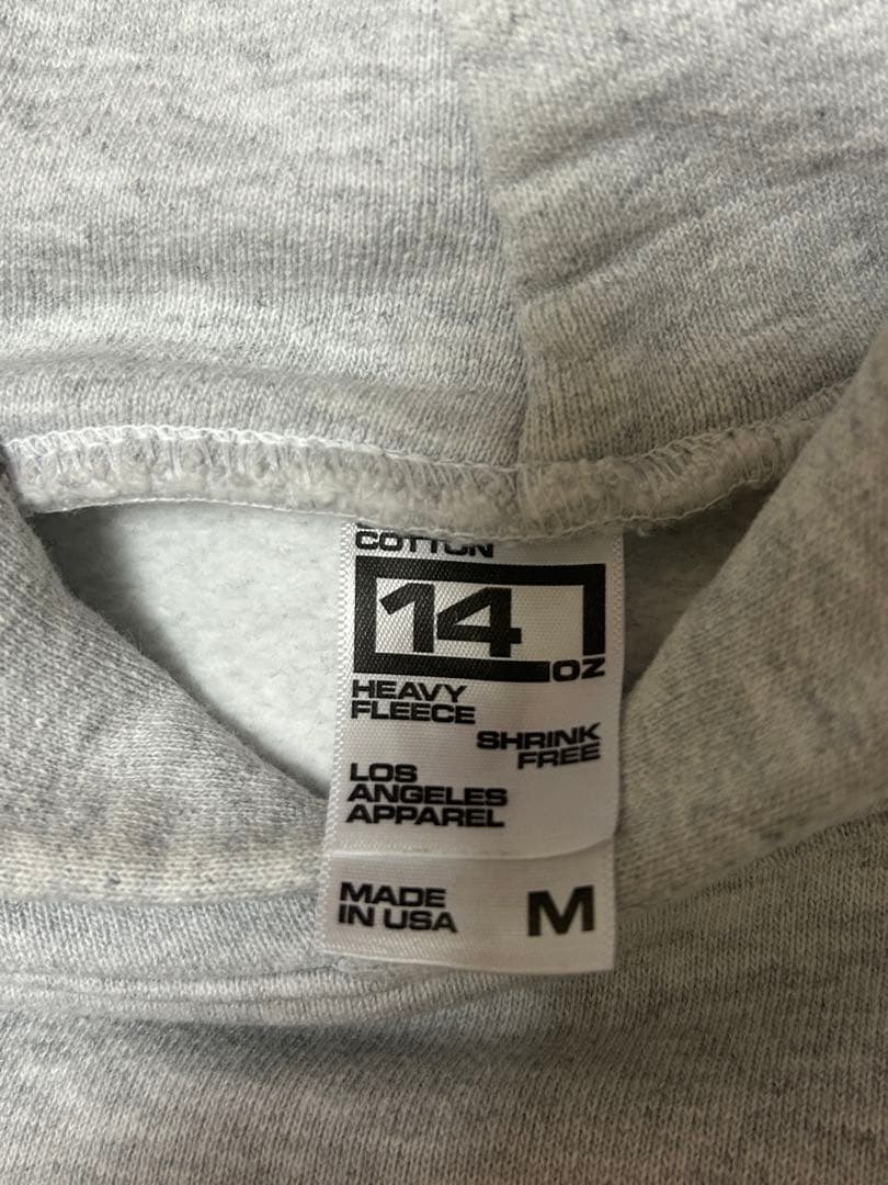 LOSANGELES APPAREL パーカー M グレー