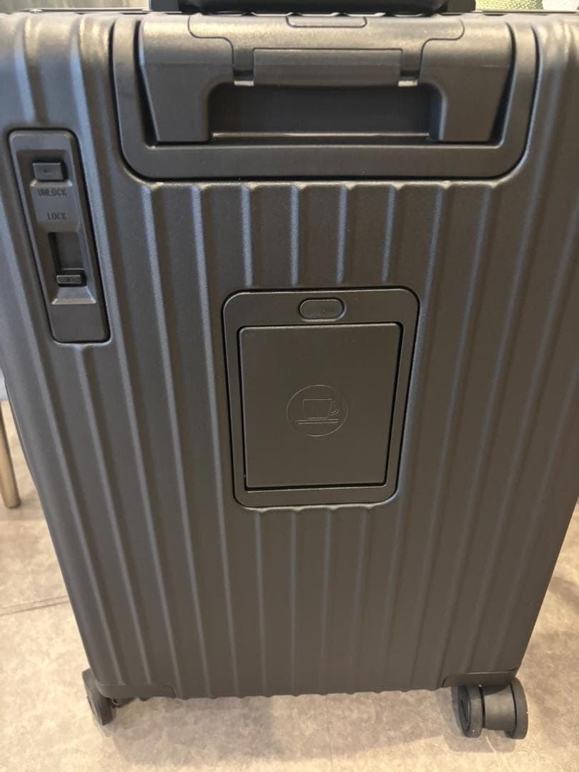 リベティ多機能キャリーケース【マットブラックSサイズ】