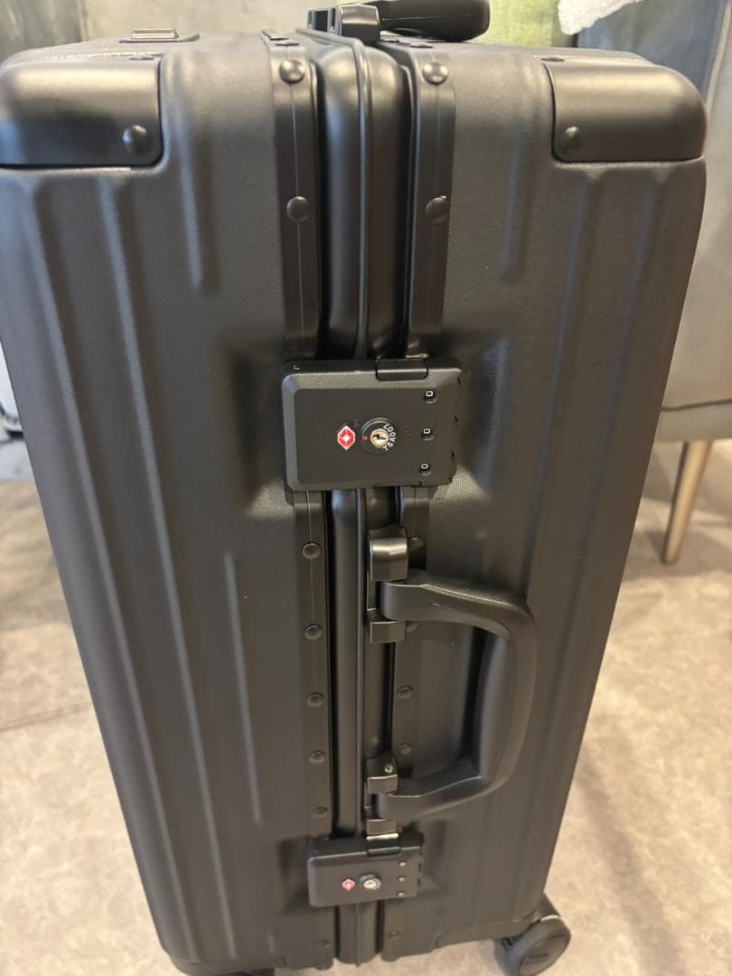 リベティ多機能キャリーケース【マットブラックSサイズ】