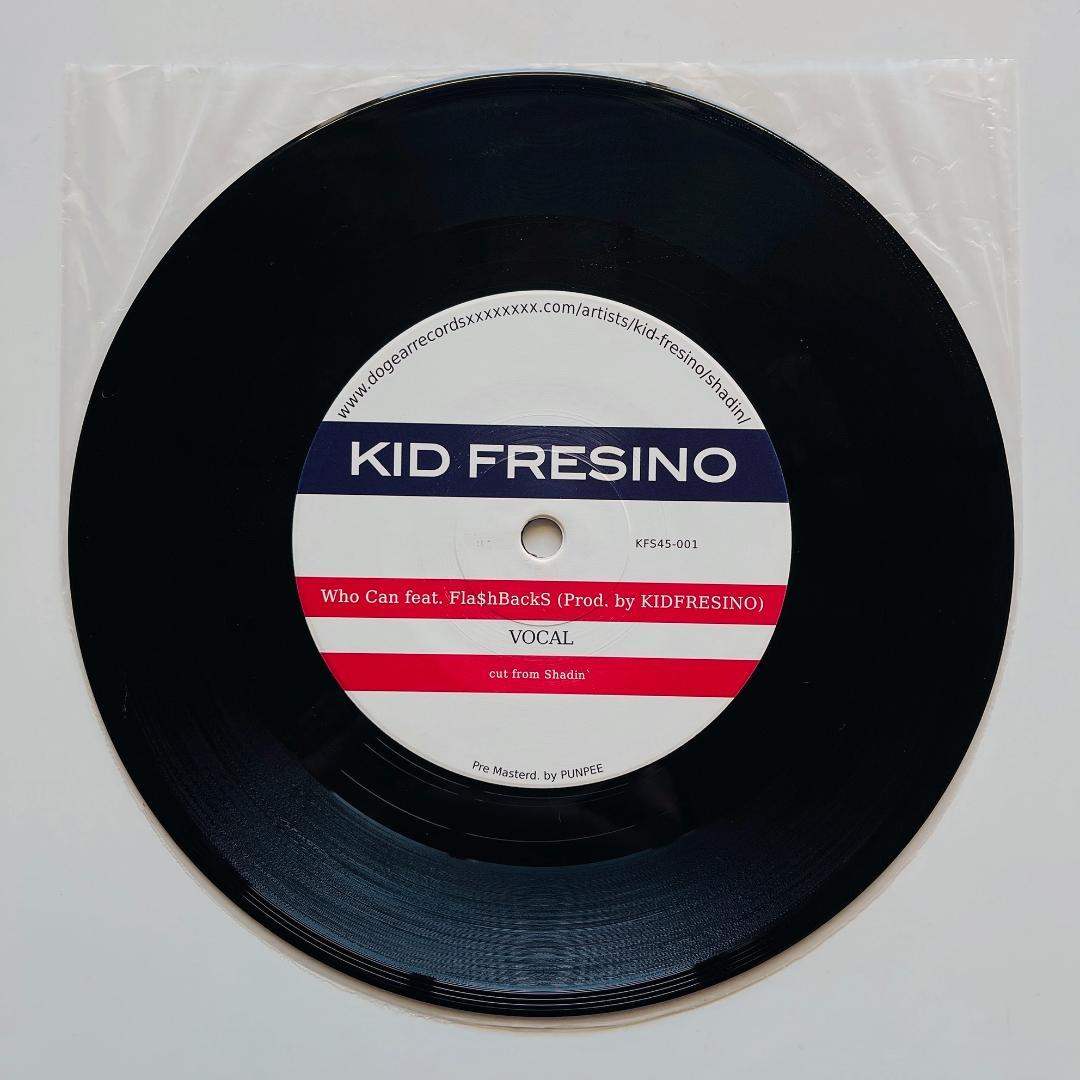 7インチレコード KID FRESINO FLA$HBACKS キッド フレシノ