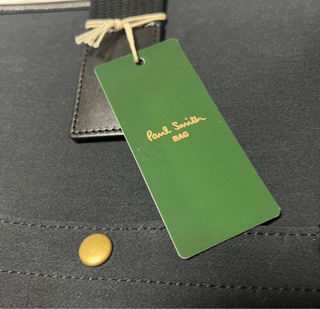 新品・未使用品Paul Smithブラックトートバッグ